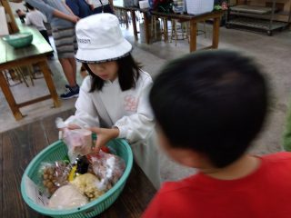 食材があるかチェックです